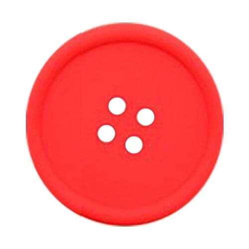 Round Heat Resistant Simple Button Coaster Non-slip Insulation Cup Pad Mat Pad Drink Holder Table Placemat Kitchen Accessories