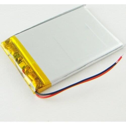 Brown 3.7V lithium polymer battery 902832 DIY stereo Bluetooth speaker built-in rechargeable batteries 900mAh Rechargeable Li-io