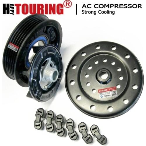 AC Compressor Clutch for Toyota Corolla Verso Avensis 2.0 D-4D 03-08 447260-1063 447260-1062 447260-0151 447220-9753 447220-9751