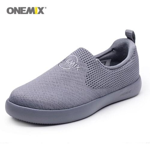 ONEMIX 2020 Men Running Shoes Deodorant Insole Light Shoes All-match Sneakers Casual Slip-on Walking Shoes zapatos de mujer