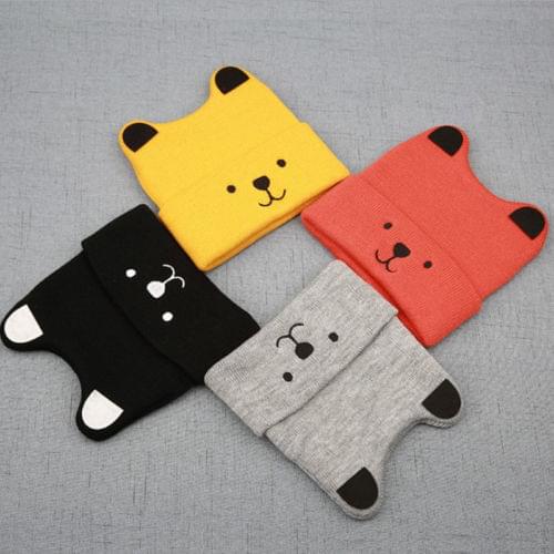 New Unisex Baby Cap Beanie Boy Girl Toddler Infant Children Cotton Soft Cute Hat 4 Colour