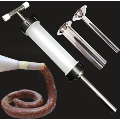 Food Grade Manual Sausage Stuffer Tools Food Grade Sausage High Capacity Kitchen Meat Grinder
