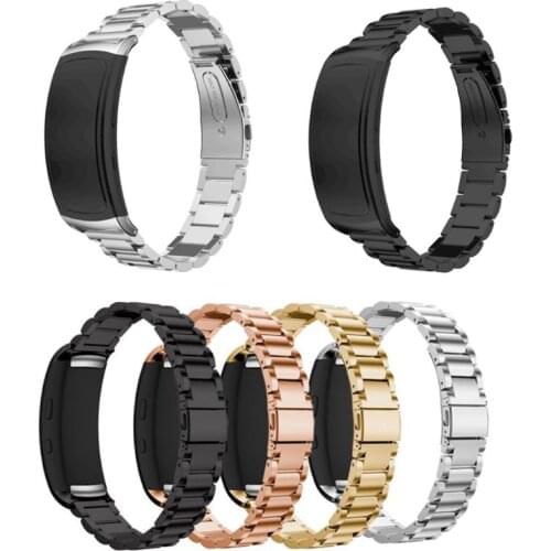 Suitable for Samsung Gear Fit 2 Fit2 Pro SM-R360 Smart Strap Metal Wristband