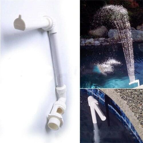 Pool Connector Head Device Adjustable Accessories Home Pool Floating Water For Swimming Pool Waterfall Fountain Connection Tool