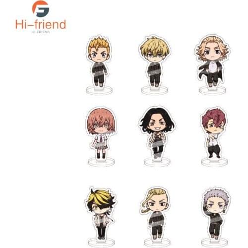 Tokyo Revengers Figure Cosplay Acrylic Model Anime Sano Manjiro Ryuguji Ken Draken Stand Model Toys for Fans Collect Car Jewelry