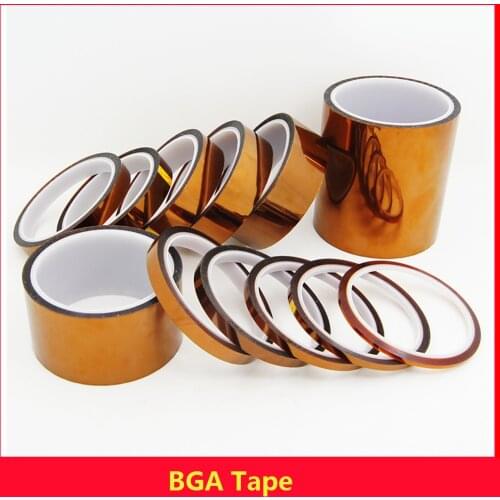 High Temperature Heat BGA Tape 3D Printing Board Protection Thermal Insulation Tape Polyimide Adhesive Insulating Adhesive Tape