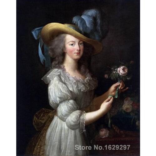 Famous Elisabeth Vigee Lebrun painting Marie Antoinette after Hand painted High quality