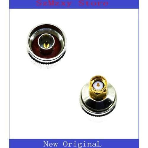 1PCS NEW N Male Plug to SMA Male Plug Straight RF Coaxial Connector Adapter N-SMA