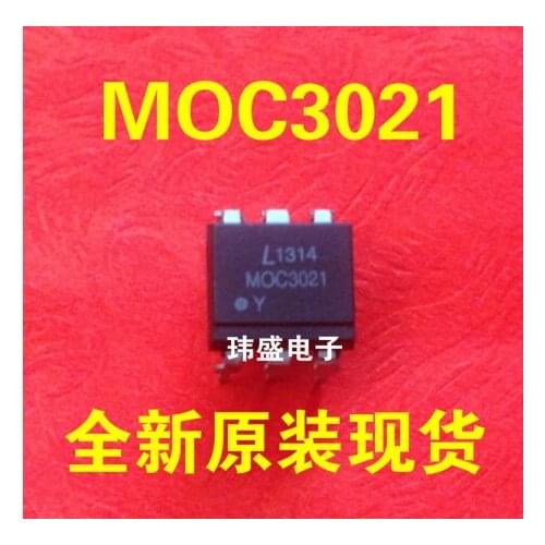 10pcs MOC3021 DIP-6 MOC3021 EL3021 MOC3021X