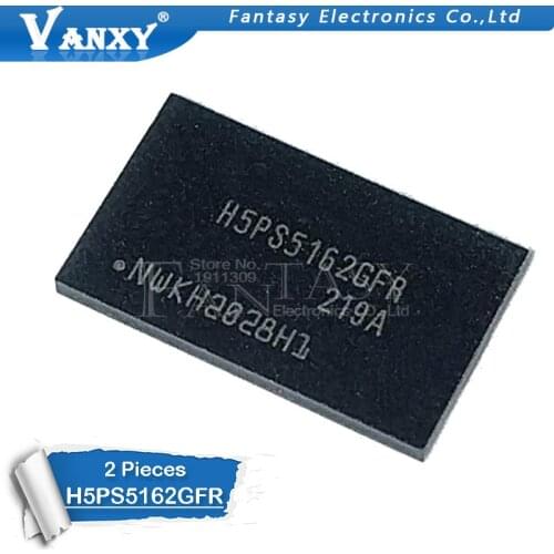 2pcs H5PS5162GFR S6C BGA H5PS5162GFR-S6C