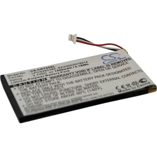 Cameron Sino 1400mah battery for CREATIVE DVP-HD0003 Zen Vision M 60GB 30GB BA20603R79914 LPCS285385 batteries