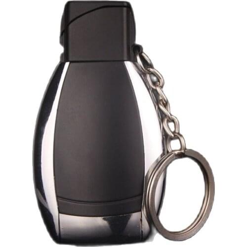 Car Key Lighter Personalized Unusual Creative Windproof Gift for Man Lighter Gadgets for Men Technology Smoking Accessories