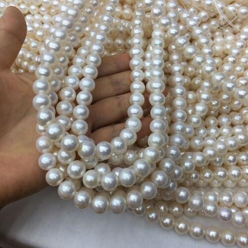 Free shipping,16 inch high luster 10-11 mm perfect round ,100% nature freshwater pearl material ,without nuclear