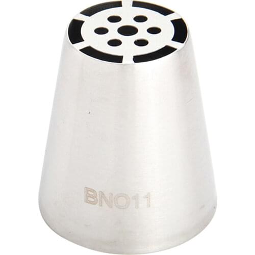 Free Shipping Stainless Steel 18/8 Large Russian Tulip Piping Nozzle Cakes Cupcakes Decorating Icing Tips #BNO11
