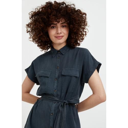 Модные платья-рубашки Finn Flare China At AliExpress