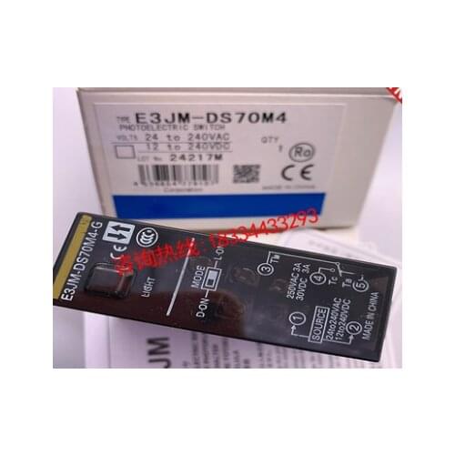 FREE SHIPPING %100 NEW E3JM-DS70M4 otoelectric switch, photoelectric sensor 70cm AC220v DC24