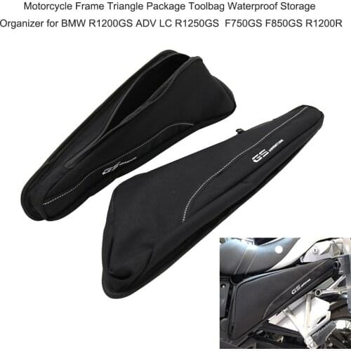 Motorcycle Repair Tool Placement Bag Frame Triple-cornered Package Toolbox for BMW R1200GS ADV LC R1250GS F750GS F850GS R1200R