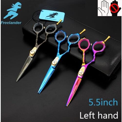 Freelander 5.5 Left-Handed Scissors"selling japan scissors cheap hairdressing scissors hairdresser thinning scissors hairdress