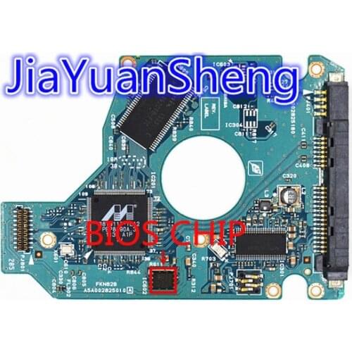 G002825A HDD2J96, HDD2K51, HDD2M03, HDD2H85, HDD2L34, HDD2H83 , HDD PCB Toshiba / G002825A / MK5075GSX, HDD2J94, HDD2J93