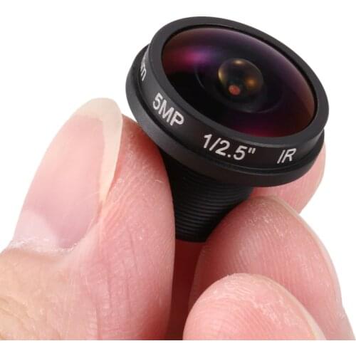 HD fisheye cctv lens 5MP 1.8mm M12*0.5 mount 1/2.5 F2.0 180 degree for video surveillance camera cctv lens angles