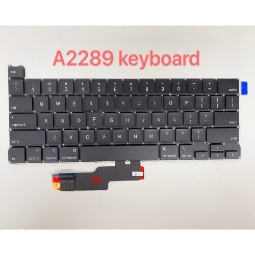 A2141 A2289 A2251 keyboard with US layout for Apple Macbook Pro Retina 13" 16" 2019 2020 Years