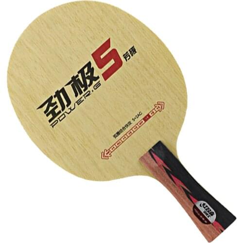 DHS 2019 New POWER-G 5X PG5-X PG 5 X Table Tennis Blade Arylate Carbon ALC Racket Ping Pong Bat Paddle