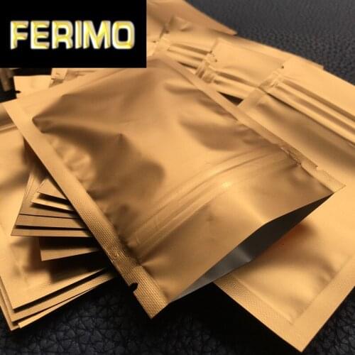 7*10CM mini size aluminized gold ziplock sealing bags small accessory bag zip bags small plastic zip bags lock