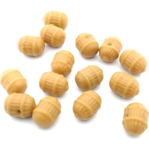 15pcs/Pack Carp Fishing Soft Floating Tiger Nut Pop up Artificial Bait Lures Carp Fish Accessories