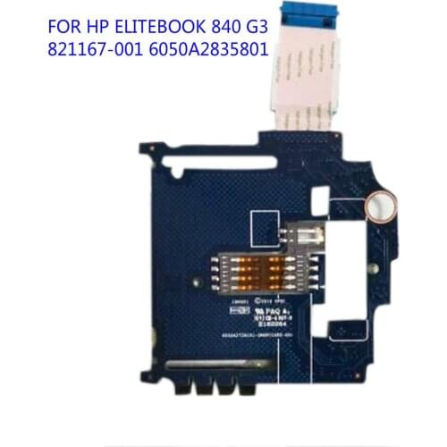 NEW FOR HP ELITEBOOK 840 G3 821167-001 6050A2835801 SMART CARD READER BOARD W/C