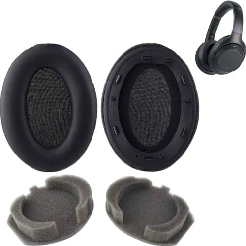 New Ear Pads for Sony WH 1000XM3 Headphones WH-1000XM3 Earpads Earmuff Cover Cushions Replacement Cups Pillow Sleeve