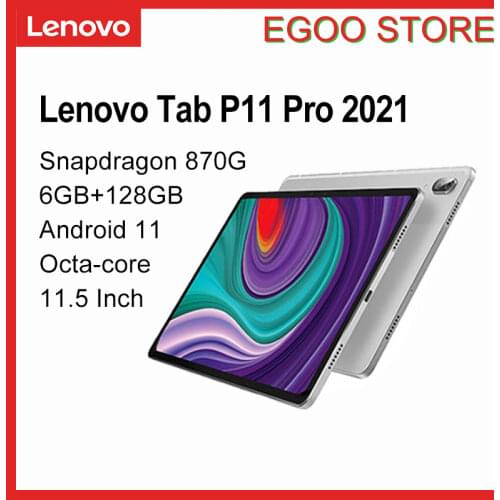 Original Lenovo XiaoXin Pad Pro 2021 Snapdragon 870 Octa Core 6GB RAM 128GB 11.5 Inch 2.5K OLED Screen Lenovo Tablet Android 11