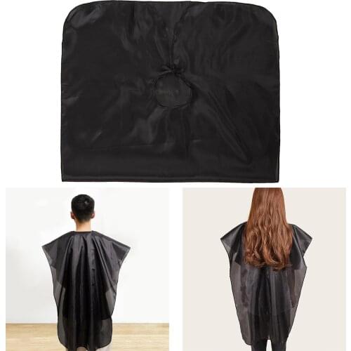 Professional Barber Hairdressing Gown Hair Styling Cutting Cape Solid Color Waterproof Hairdressing Cape Barber Cloth Wrap