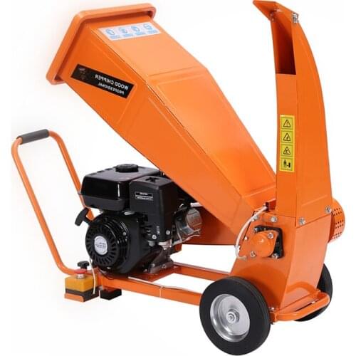 Garden Chipping Machine Gasoline Power Wood Chipper Shredder 4-Stroke Engine