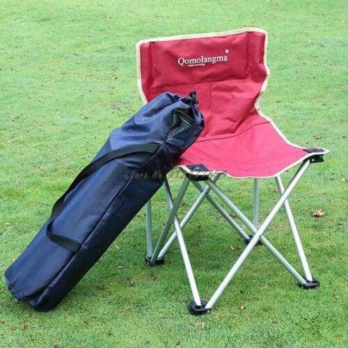 Outdoor Aluminum Alloy Folding Chair, Super Light Leisure Beach Chair, Fishing Chair, Portable Armchair, Painting Stool, Sketchi