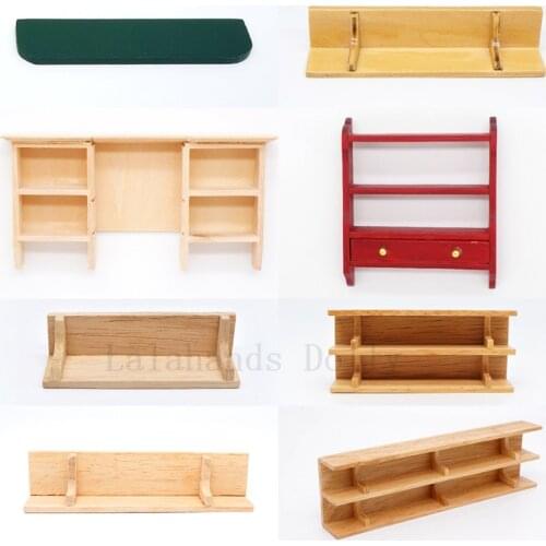 1:12 DIY Various Dollhouse Wooden Frame Models for Dollhouse Furniture Decoration Accessories