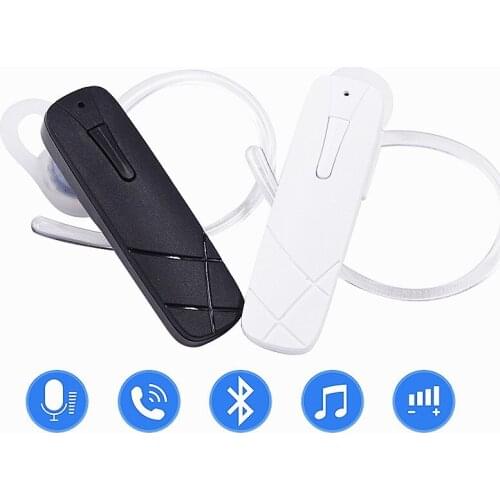 1PC Universal 4.1 Bass Stereo Headset M165 Bluetooth Wireless Earphone P16 Hands-free Earloop Earbuds Sports Music Earpieces