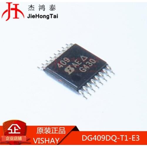 100% New&original DG409DQ-T1-E3 TSSOP16 DG409 4:1 In Stock