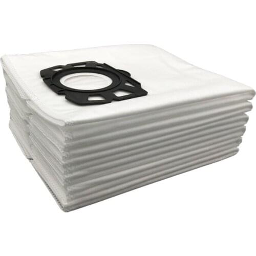 6pcs High quality dust bag cleaning bag replacements for Karcher MV4 MV5 MV6 WD4 WD5 WD6 Vacuum Cleaner Bag Accessories