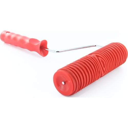 7'' Empaistic Pattern Wall Decoration Painting Roller DIY Tool W/ Plastic Handle