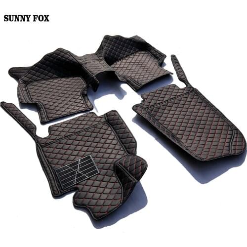 Car floor mats for Nissan Altima Teana Murano Rouge X-trail Qashgai Sentra car styling case carpet liners (2007-)