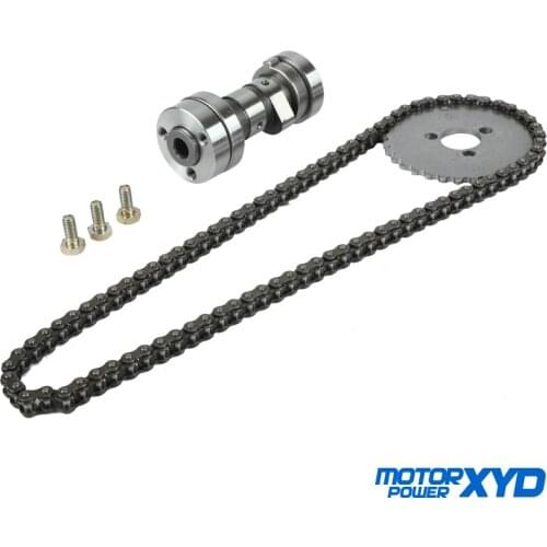 Motorcycle timing Sprocket Chain Camshaft kit For lifan 125 125cc Horizontal Engines Dirt Pit Bike Monkey Atv Quad Go Kart