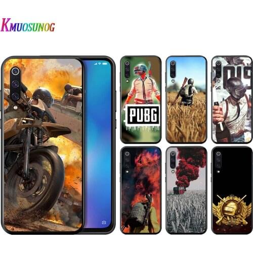 Hot PUBG Game For Xiaomi Mi Poco X3 NFC Note 10 Ultra 5G 9 9T SE 8 A3 A2 A1 5X 6X Play F1 Lite Black Phone Case
