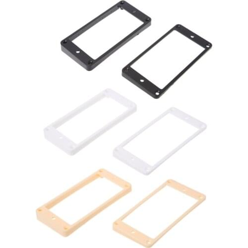 Humbucker Pickup Frames neck and bridge Pickup Mounting Ring Curved Tapered