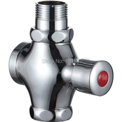 L16706 Brass Hand-pressing Type Stool Flushing Valve