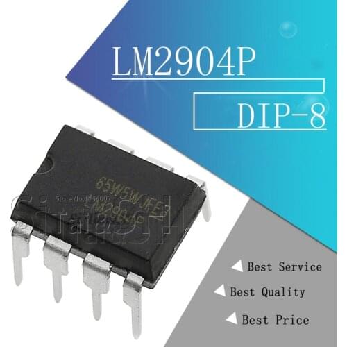 10PCS LM2904P DIP8 LM2904N DIP LM2904 DIP-8 new and original IC