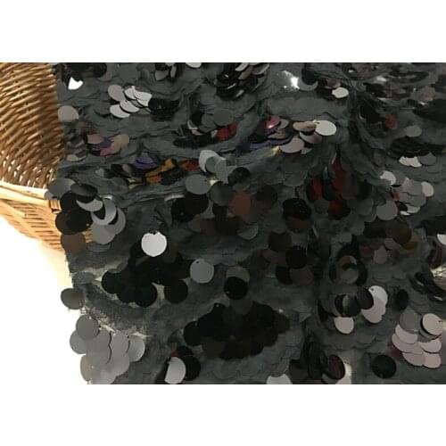 Soft gauze fabric Three dimensional embroidery tissu High grade wedding dress material