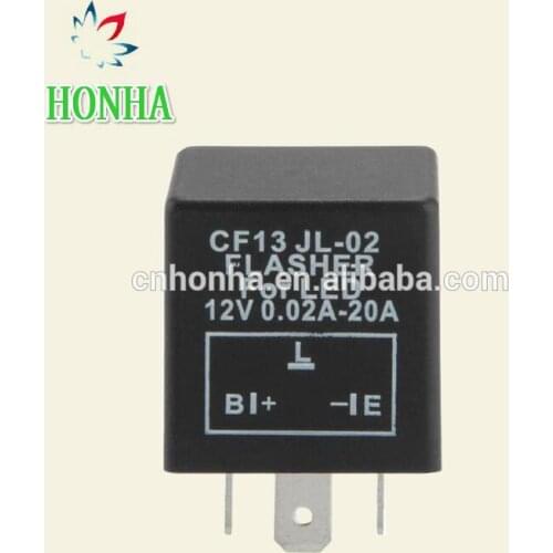 New Universal12V 3Pin Car Flasher Relay Fix LED Light Turn Signal Hyper Flash CF13 CF13JL-02 EP34