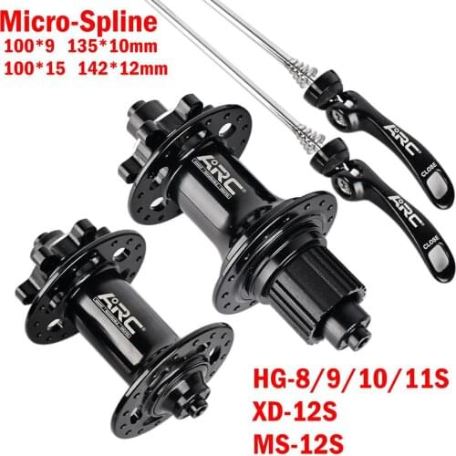 ARC 009Normal MTB Bearing Hub 6 Claws 3teeth 114ring For 11 12 speed 4Bearing Material: aluminum alloy Colo: Black,red
