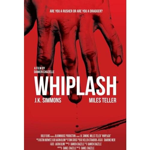 Whiplash Movie Art Film Print Silk Poster Home Wall Decor 24x36inch