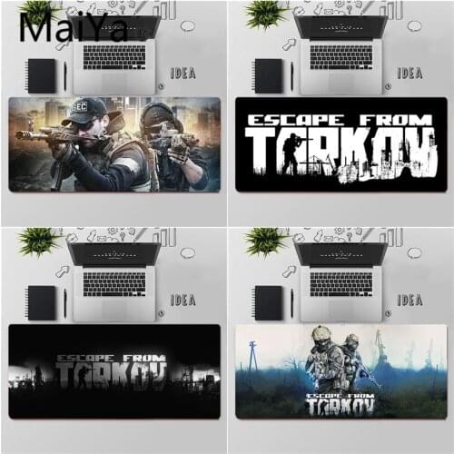 Maiya Top Quality Escape From Tarkov Unique Desktop Pad Game Mousepad Free Shipping Large Mouse Pad Keyboards Mat